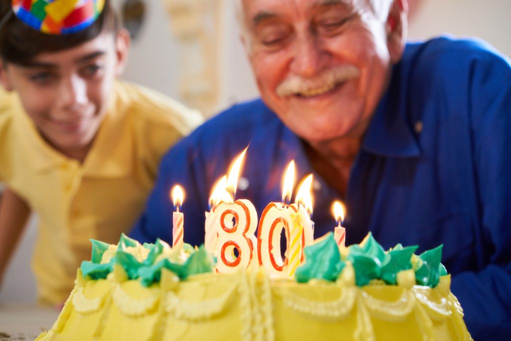 Den 80. Geburtstag gebührend feiern